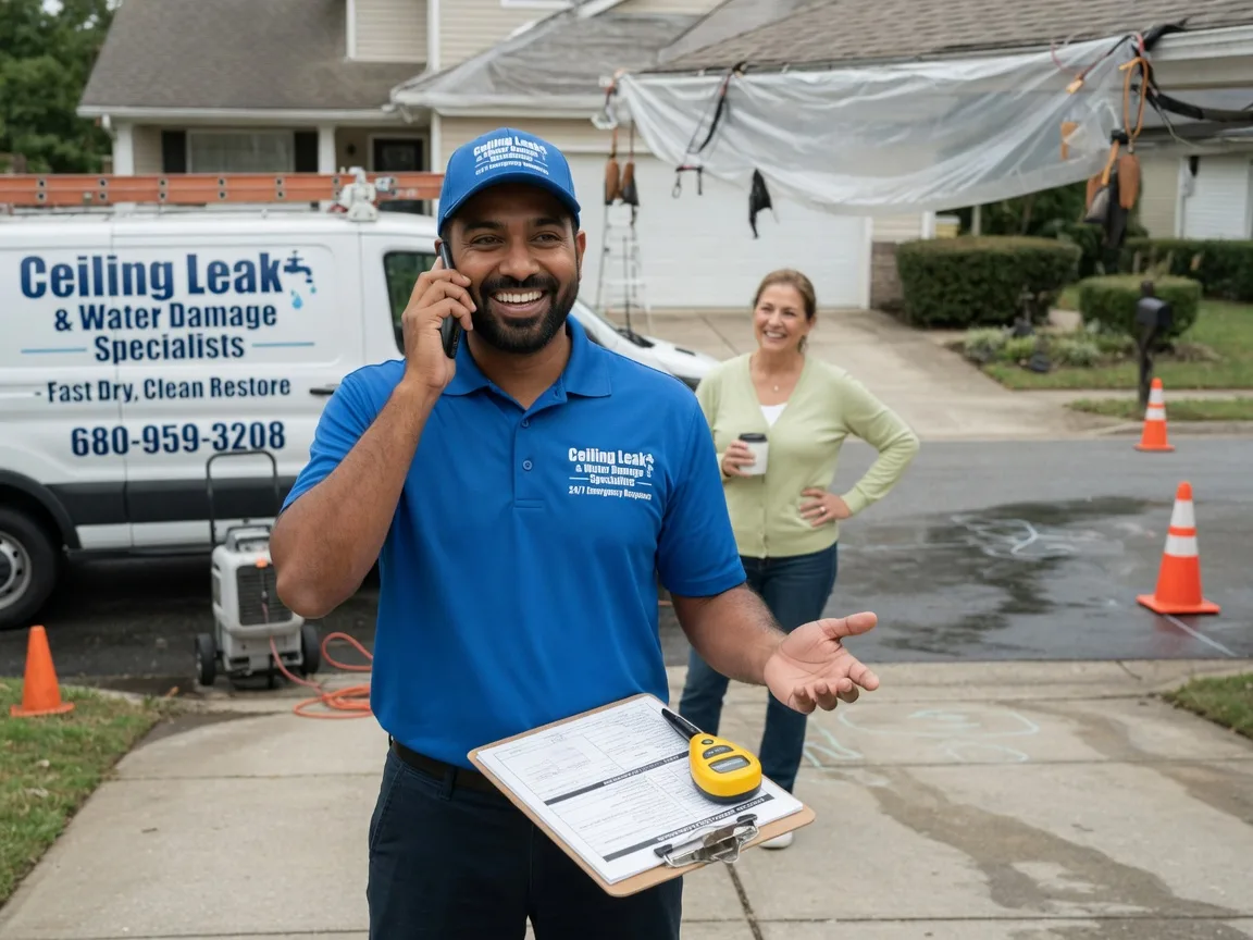 Ceiling Leak Cleanup Whitesville, KY FAQs